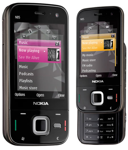 Nokia N85 copper black