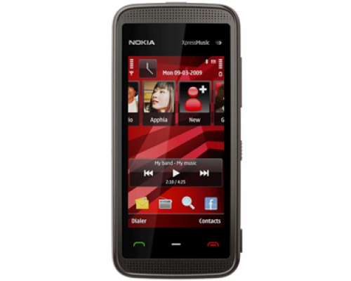 Nokia 5530 black red